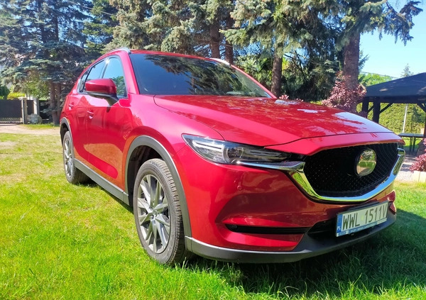 Mazda CX-5 cena 139900 przebieg: 46000, rok produkcji 2021 z Marki małe 466